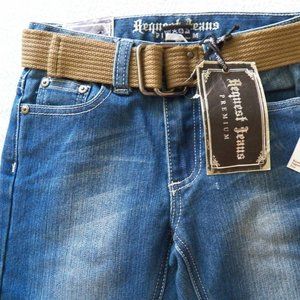 Request Jeans Kids - Size 4 - Medium Stone Washed Request Fit NWT $38
